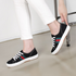 [GIRLS GOOB] Women's Lace Up Casual Comfort Sneakers, Classic Fashion Shoes, Synthetic Fiber - Made in KOREA
